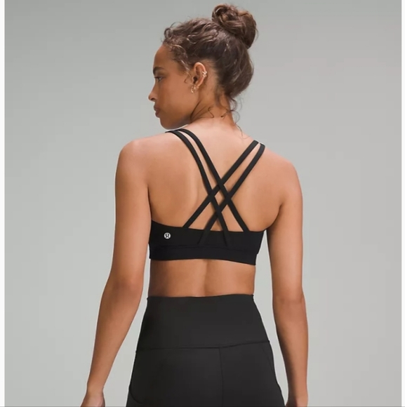 lululemon athletica Other - Lululemon Brand-Black Strappy Energy Bra- Medium A-DD- Size 6